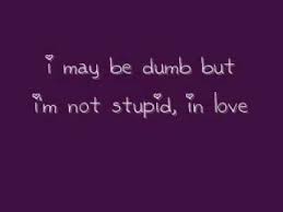 Stupid in love